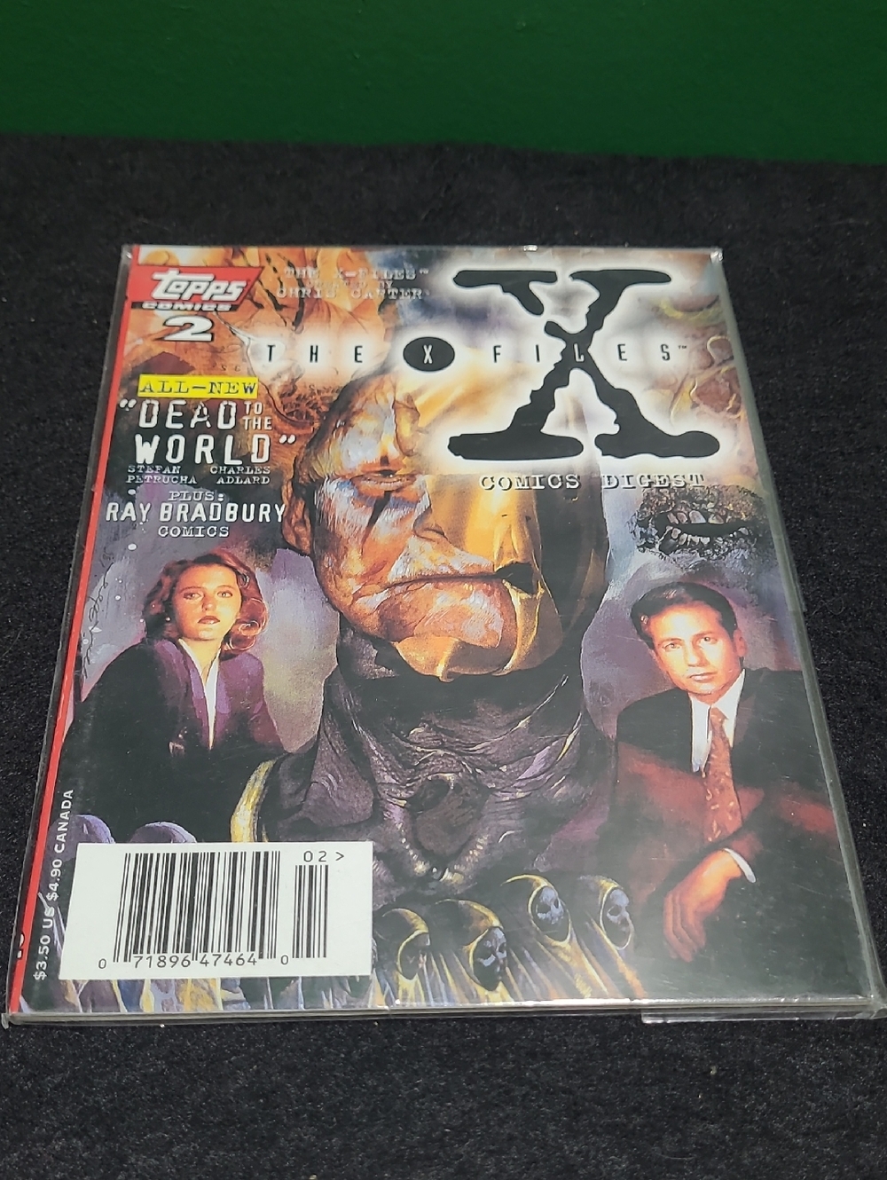 The X-Files: "Dead of the World" Comic Book - Issue #2 Mint Cond